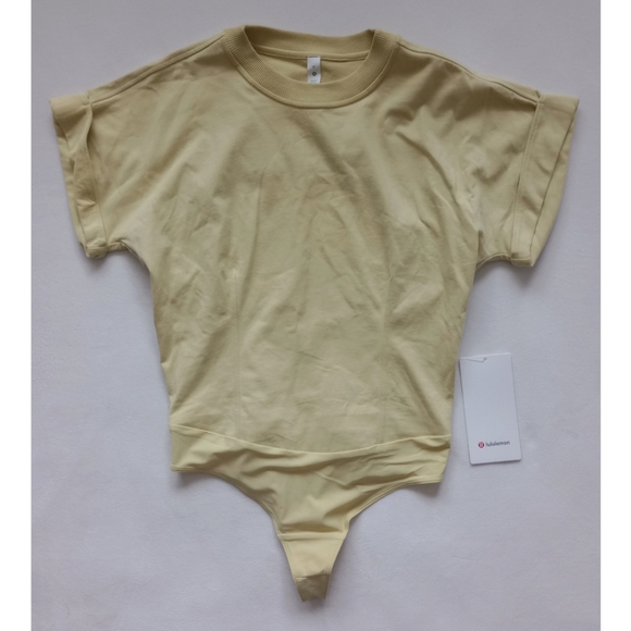 Lululemon▪️Heavyweight Cotton T-Shirt Bodysuit - Picture 4 of 9